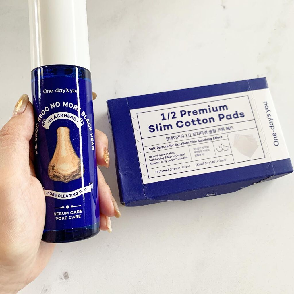 ノーモアブラックヘッド(ノーズピーリング)/One-day's you/スクラブ・ゴマージュを使ったクチコミ(3枚目)