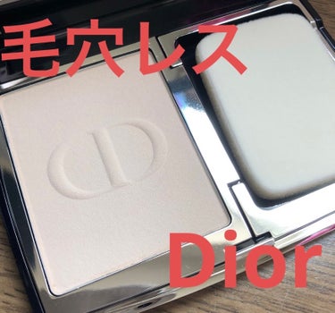 ディオールスキン フォーエヴァー コンパクト ナチュラル ベルベット/Dior/パウダーファンデーションを使ったクチコミ（1枚目）