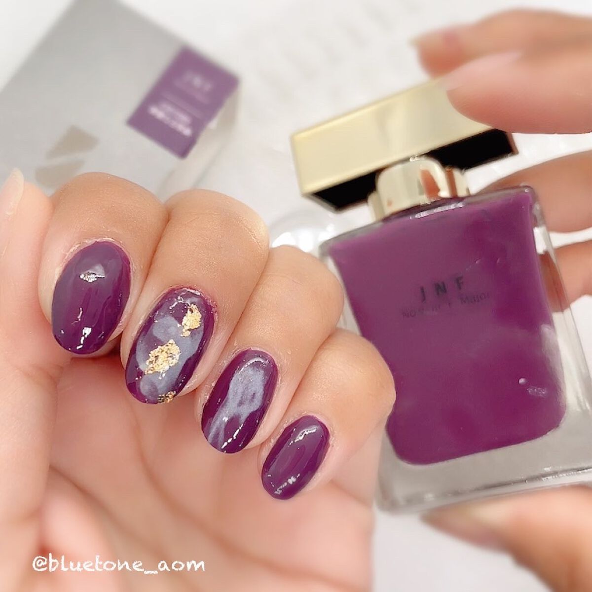 グレイズドフレグランスネイル/JNF/マニキュアを使ったクチコミ（1枚目）