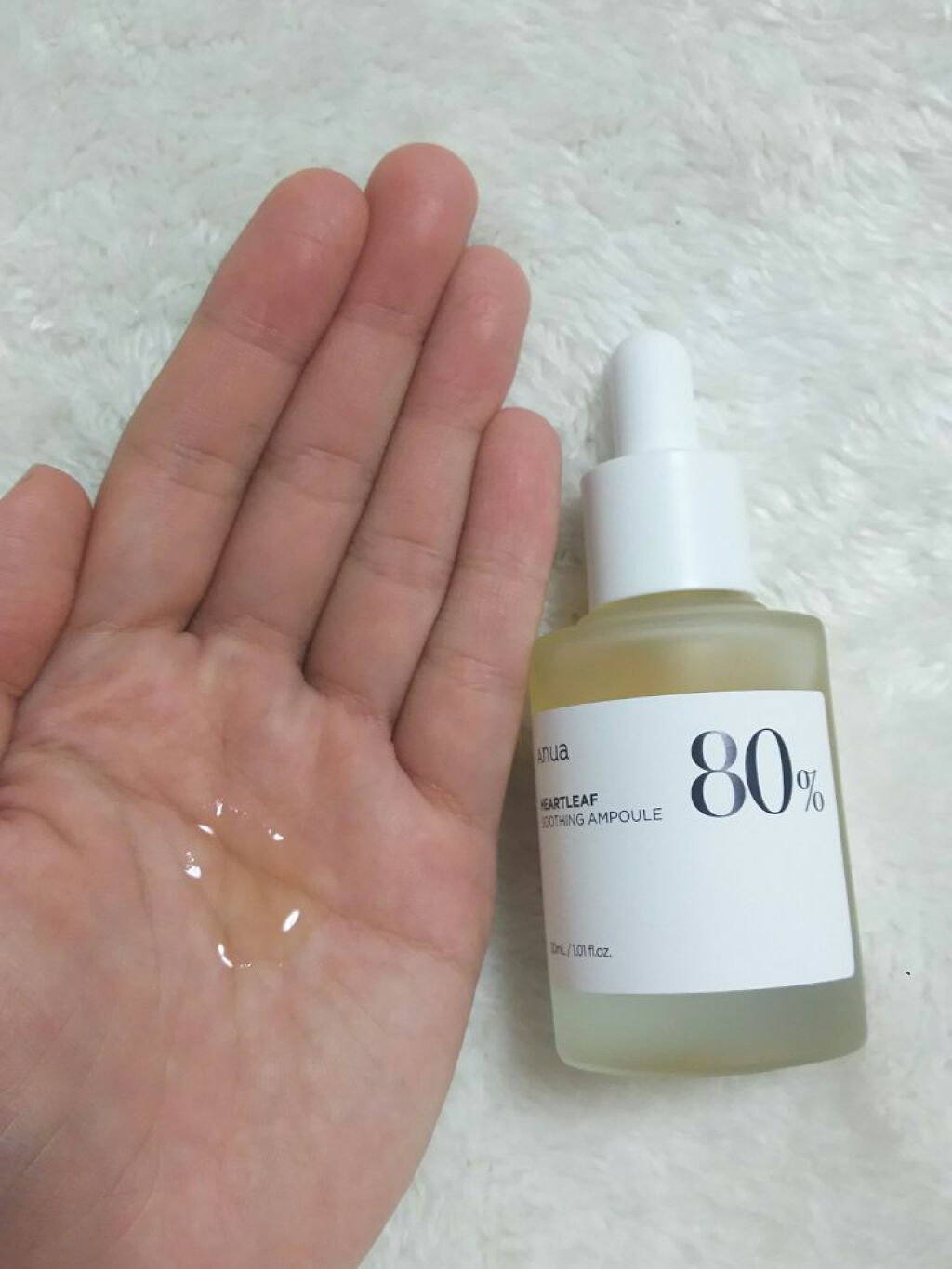 ドクダミ80%スージングアンプル/Anua/美容液を使ったクチコミ(2枚目)