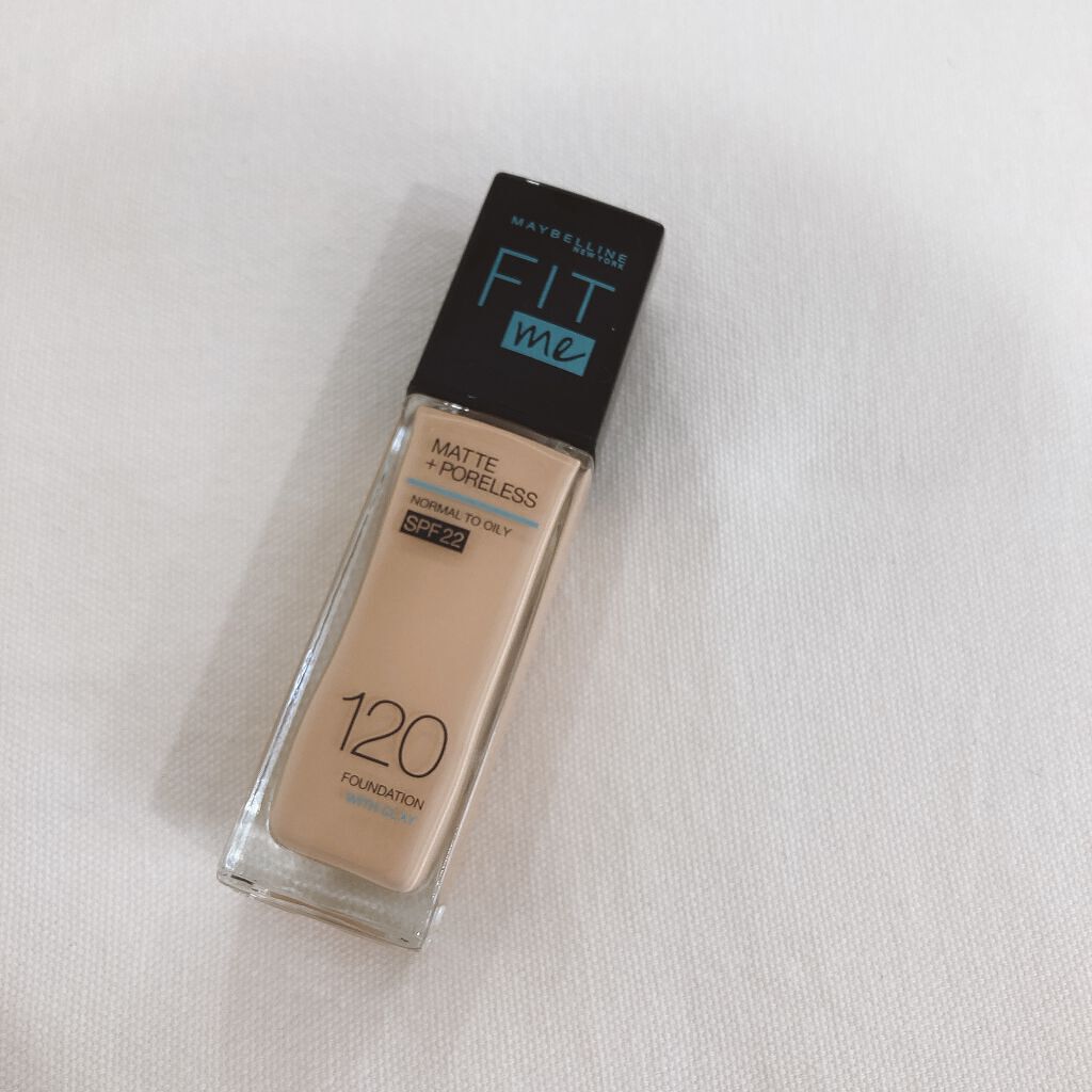 フィットミー リキッドファンデーション R/MAYBELLINE NEW YORK/リキッドファンデーションを使ったクチコミ（1枚目）