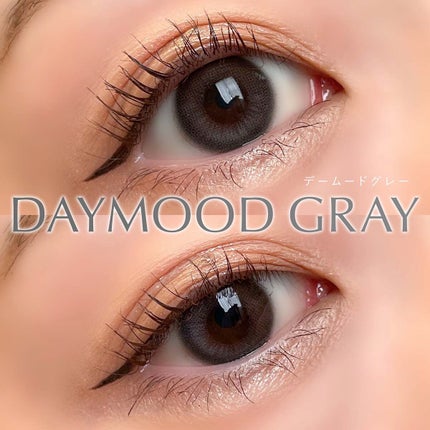 デームードグレーマンスリー (DAYMOOD GRAY monthly)/OLOLA/1ヶ月(1MONTH)カラコンを使ったクチコミ(2枚目)