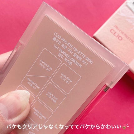 プロ アイパレット ミニ/CLIO/アイシャドウパレットを使ったクチコミ(3枚目)