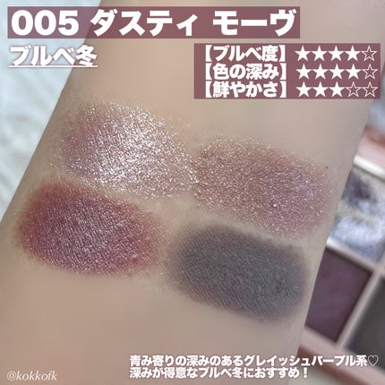 レブロン ダズル アイシャドウ クアッド/REVLON/アイシャドウパレットを使ったクチコミ(4枚目)