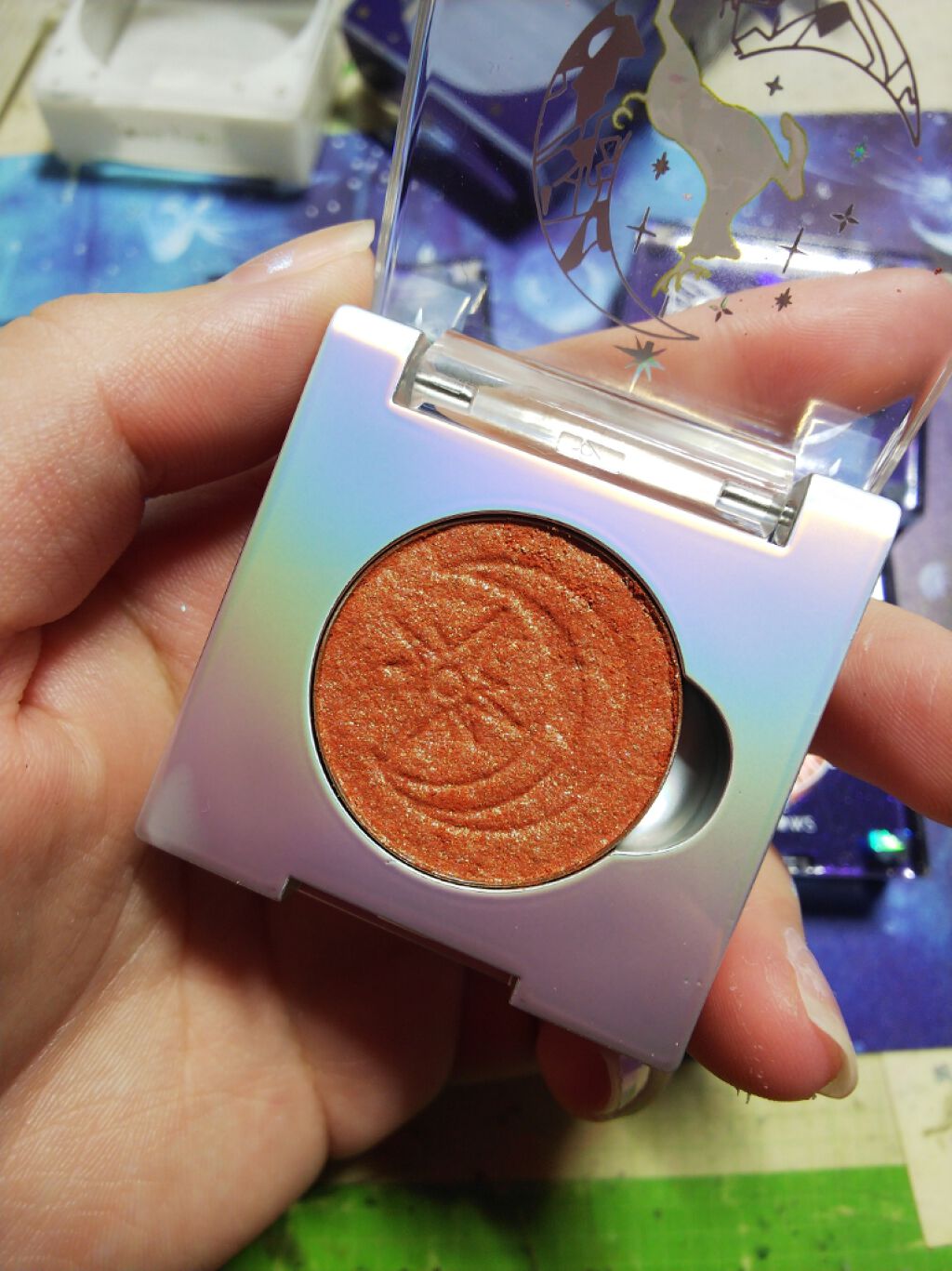 白夜と極夜シリーズシングルアイシャドウ/FlowerKnows/単色アイシャドウを使ったクチコミ（3枚目）