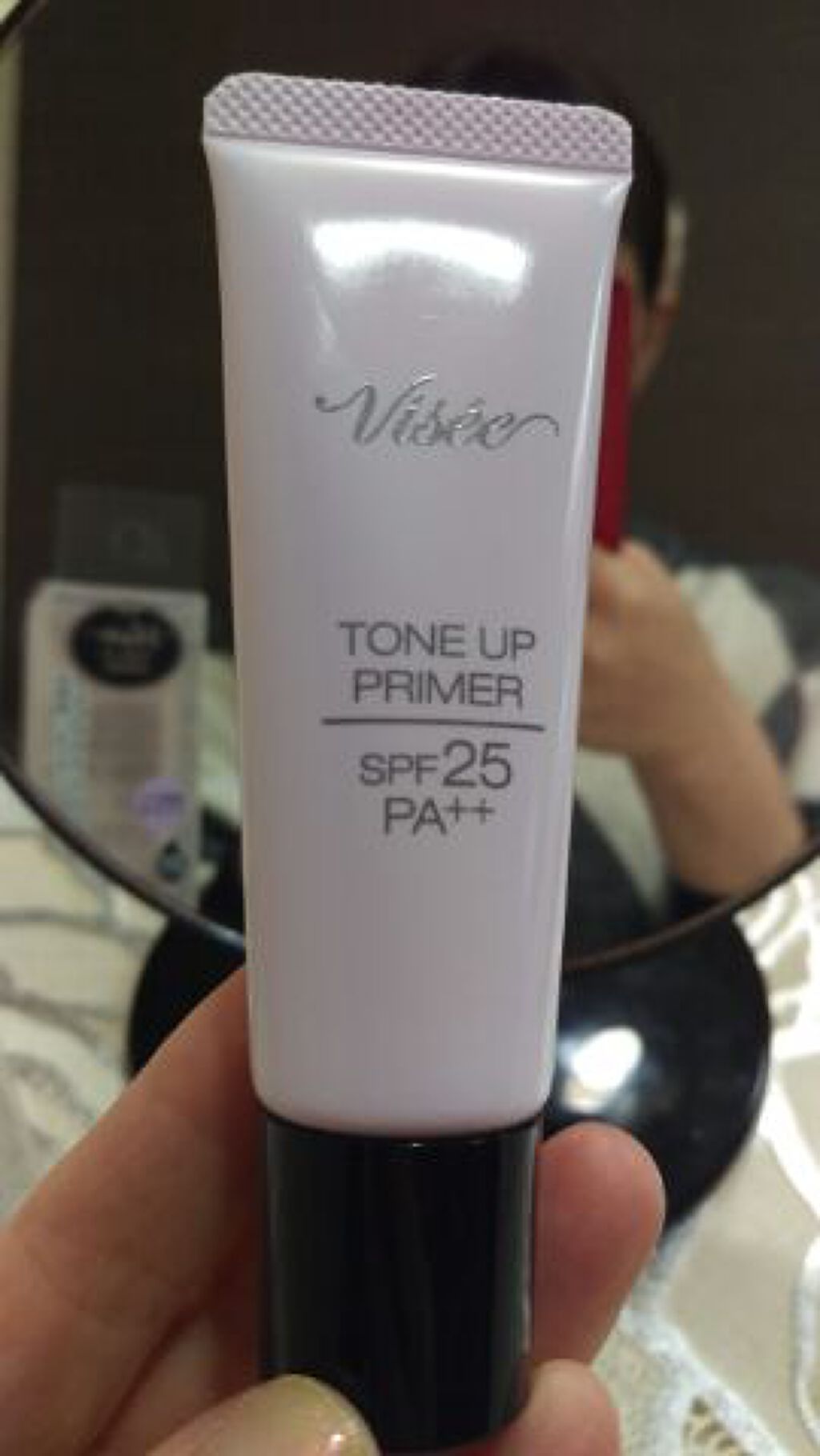 かわさん on LIPS 「ふんわりマシュマロ肌に仕上がる化粧下地「Viseeトーンアップ..」(3枚目)