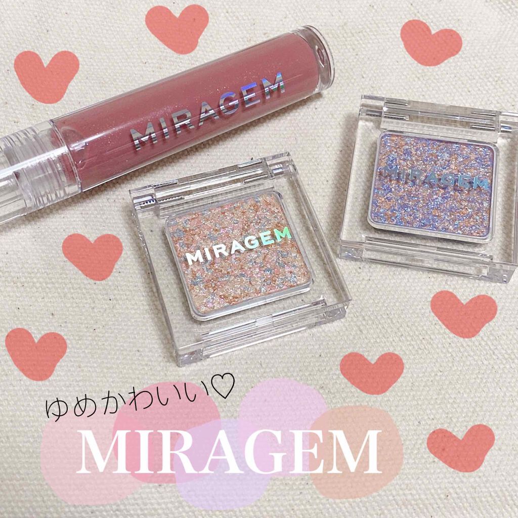 オパールグロープランプリップ/MIRAGEM/リップグロスを使ったクチコミ(1枚目)