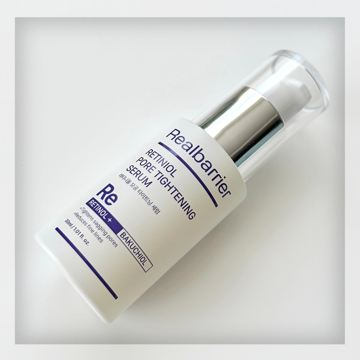 レチ二オールポアタイトニングセラム/Real Barrier/美容液を使ったクチコミ(2枚目)