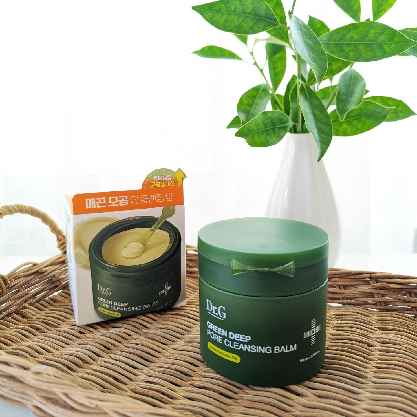 グリーンディープポアクレンジングバーム/Dr.G/クレンジングバームを使ったクチコミ（1枚目）