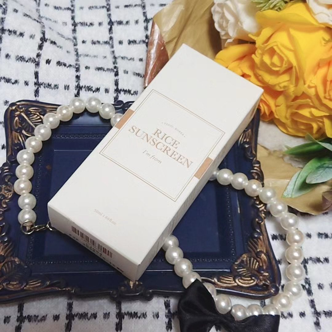 ライスサンスクリーン/I'm from/日焼け止めクリームを使ったクチコミ(6枚目)