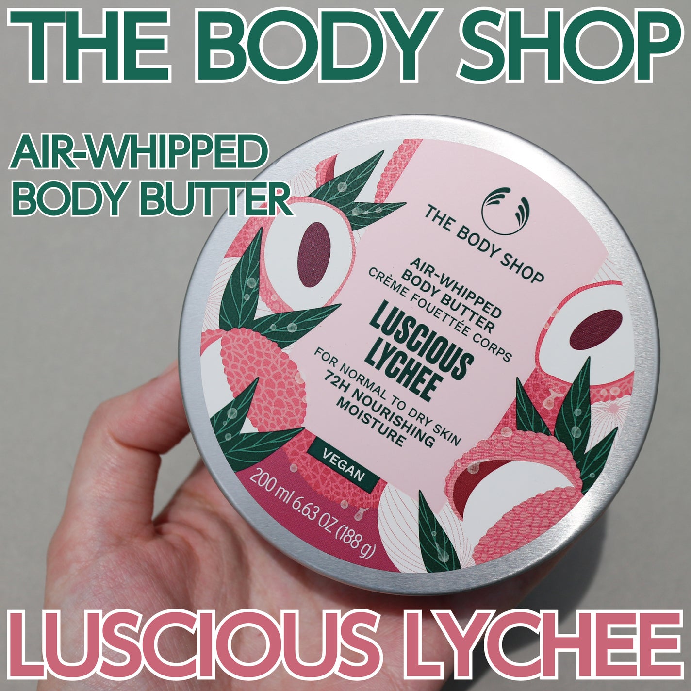 ホイップドボディバター ルシャス LYC/THE BODY SHOP/ボディクリームを使ったクチコミ(1枚目)