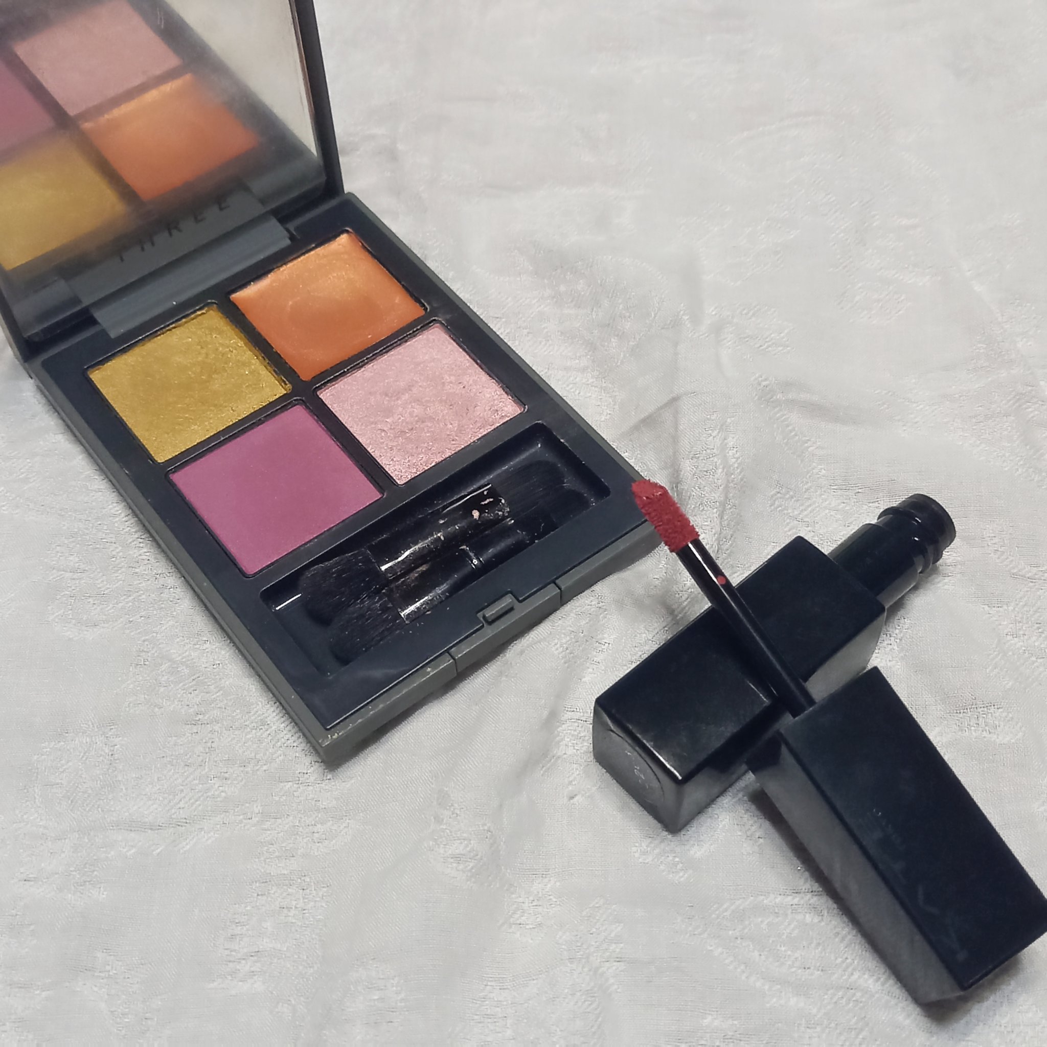 ディメンショナルビジョンアイパレット/THREE/アイシャドウパレットを使ったクチコミ（2枚目）