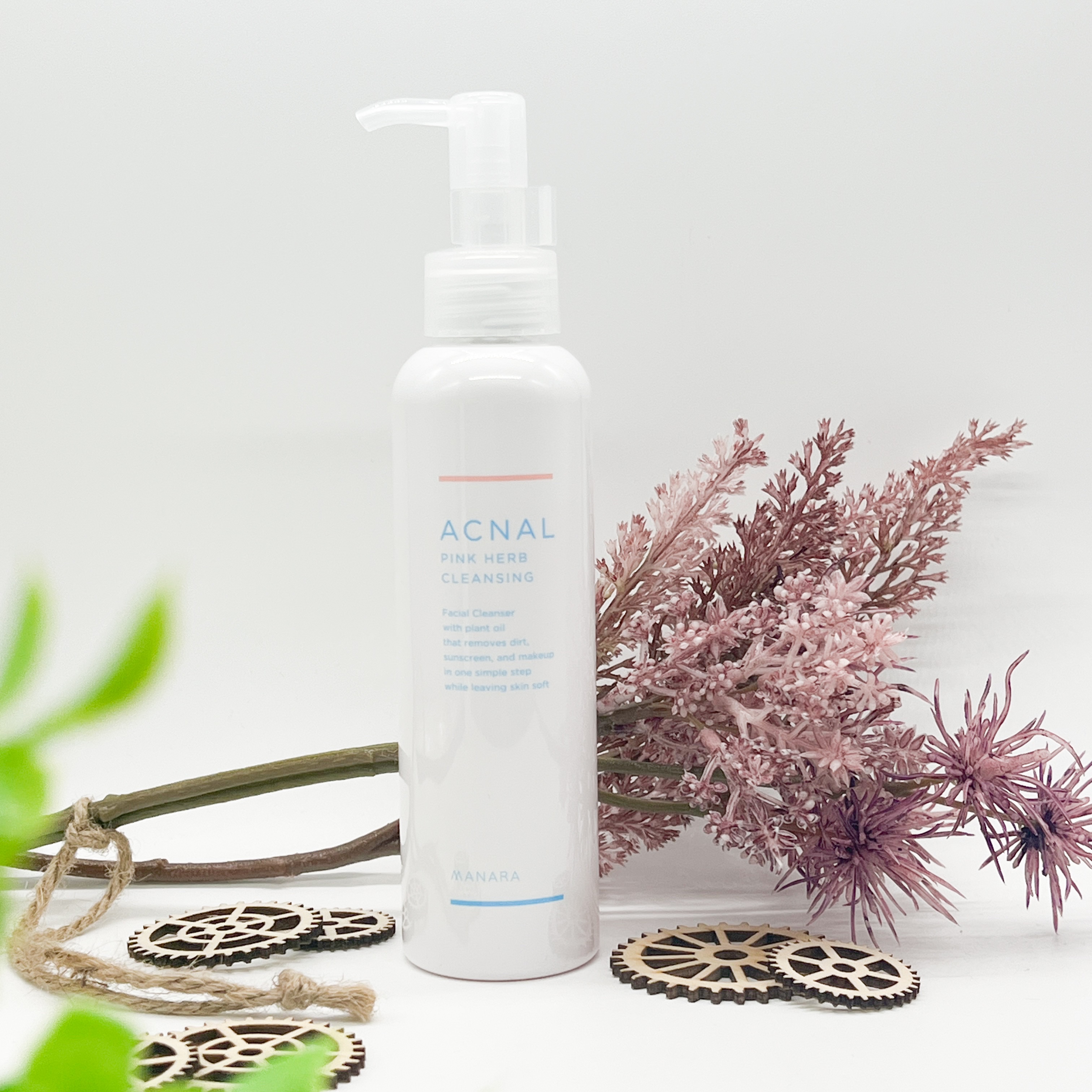 ピンクハーブクレンジング/ACNAL/オイルクレンジングを使ったクチコミ（1枚目）