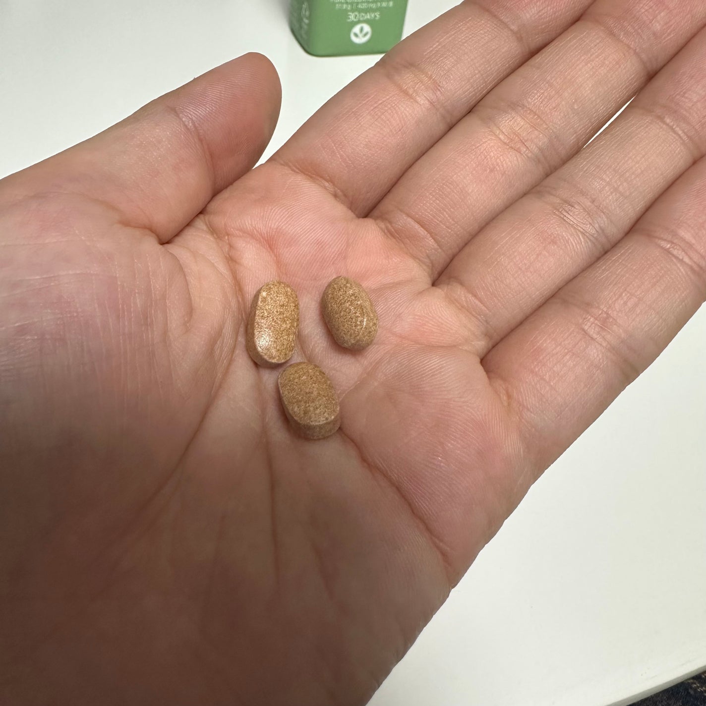 メタグリーンスリムアップ/VITALBEAUTIE/ボディサプリメントを使ったクチコミ(3枚目)