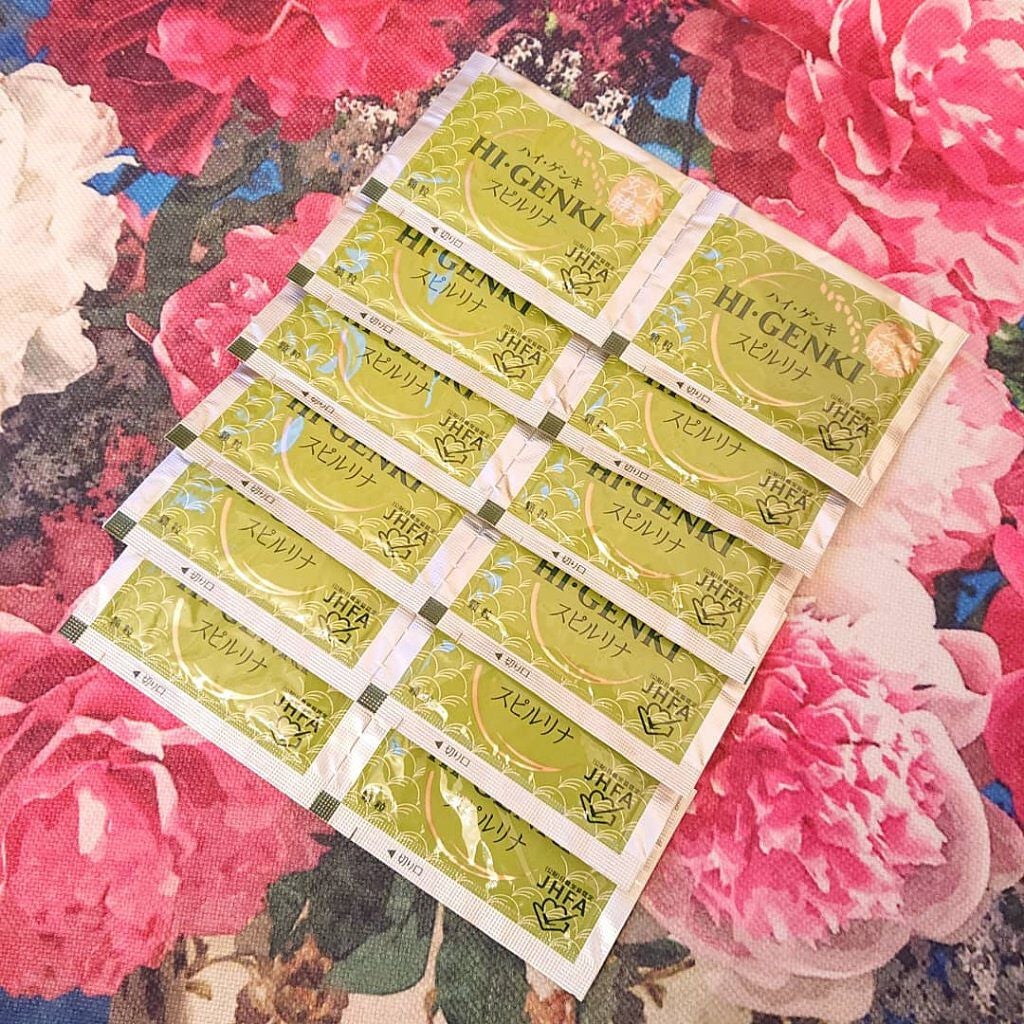 ハイ・ゲンキ スピルリナ/玄米酵素/健康サプリメントを使ったクチコミ(1枚目)