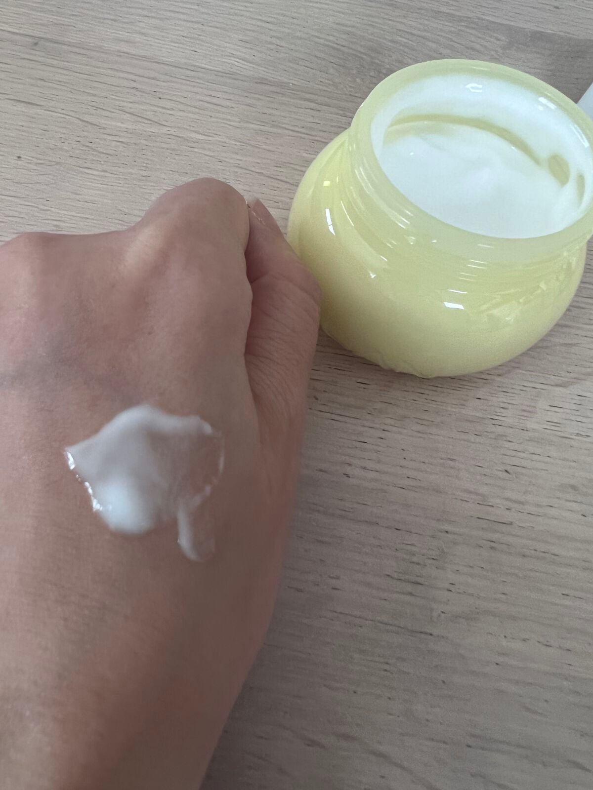 白玉もちウォータークリーム/NUAN/フェイスクリームを使ったクチコミ(7枚目)