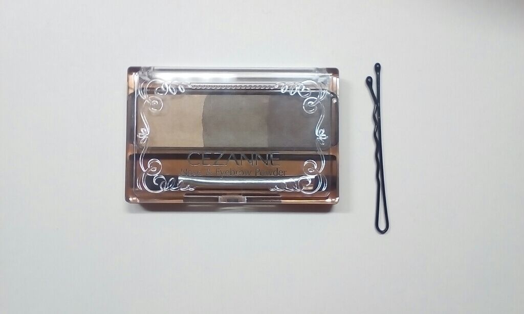 ノーズ＆アイブロウパウダー/CEZANNE/パウダーアイブロウを使ったクチコミ（1枚目）