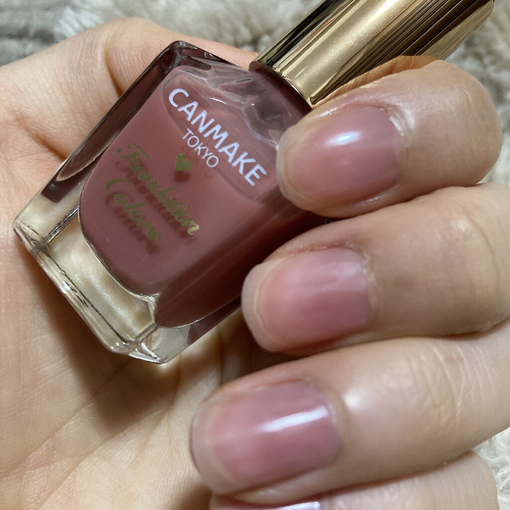 ファンデーションカラーズ/キャンメイク/マニキュアを使ったクチコミ（1枚目）