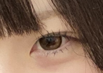 ビッグ グローイ 1Month ヘーゼル/OLENS/１ヶ月（１MONTH）カラコンを使ったクチコミ（3枚目）