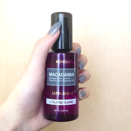 クンダル マカダミア ウルトラヘアセラム /KUNDAL/ヘアオイルを使ったクチコミ(1枚目)