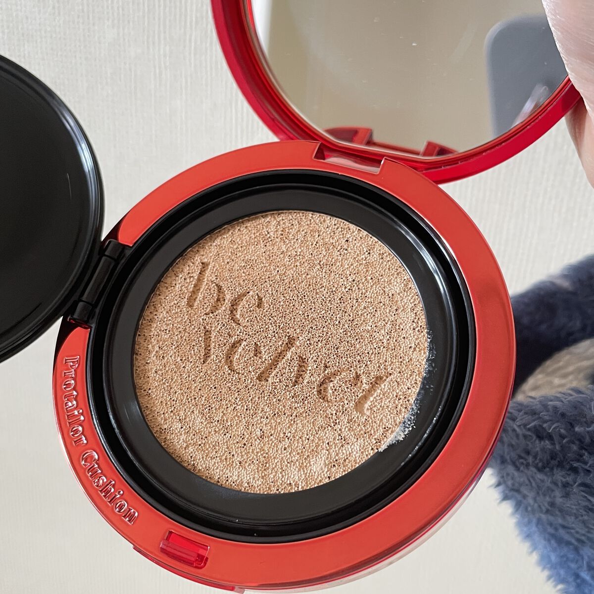 プロテーラービーベルベットカバークッション/espoir/クッションファンデーションを使ったクチコミ（1枚目）