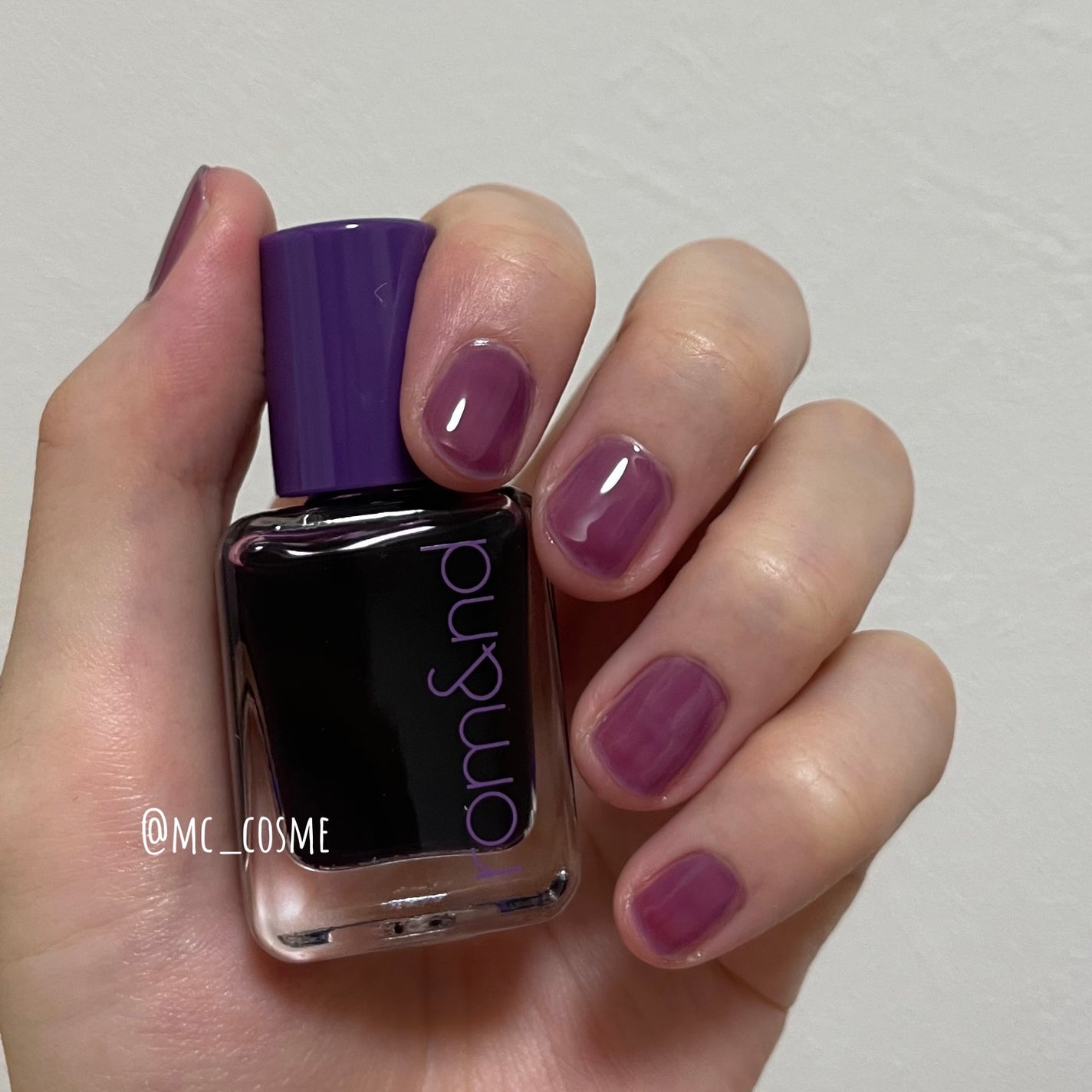 ムードペブルネイル/rom&nd/マニキュアを使ったクチコミ(4枚目)