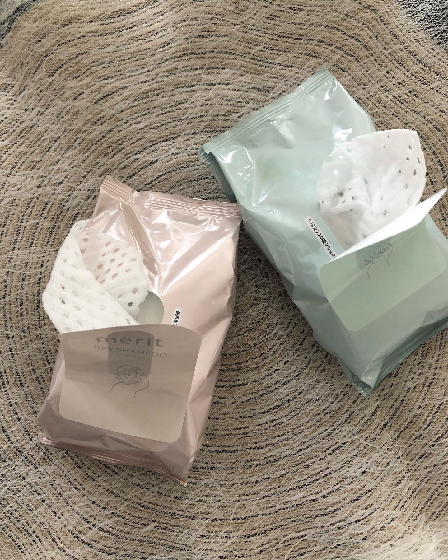 メリット ドライシャンプーシート すっきり爽快タイプ/メリット/ドライシャンプーを使ったクチコミ（3枚目）