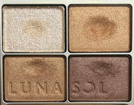 スキンモデリングアイズ/LUNASOL/アイシャドウパレットを使ったクチコミ(2枚目)