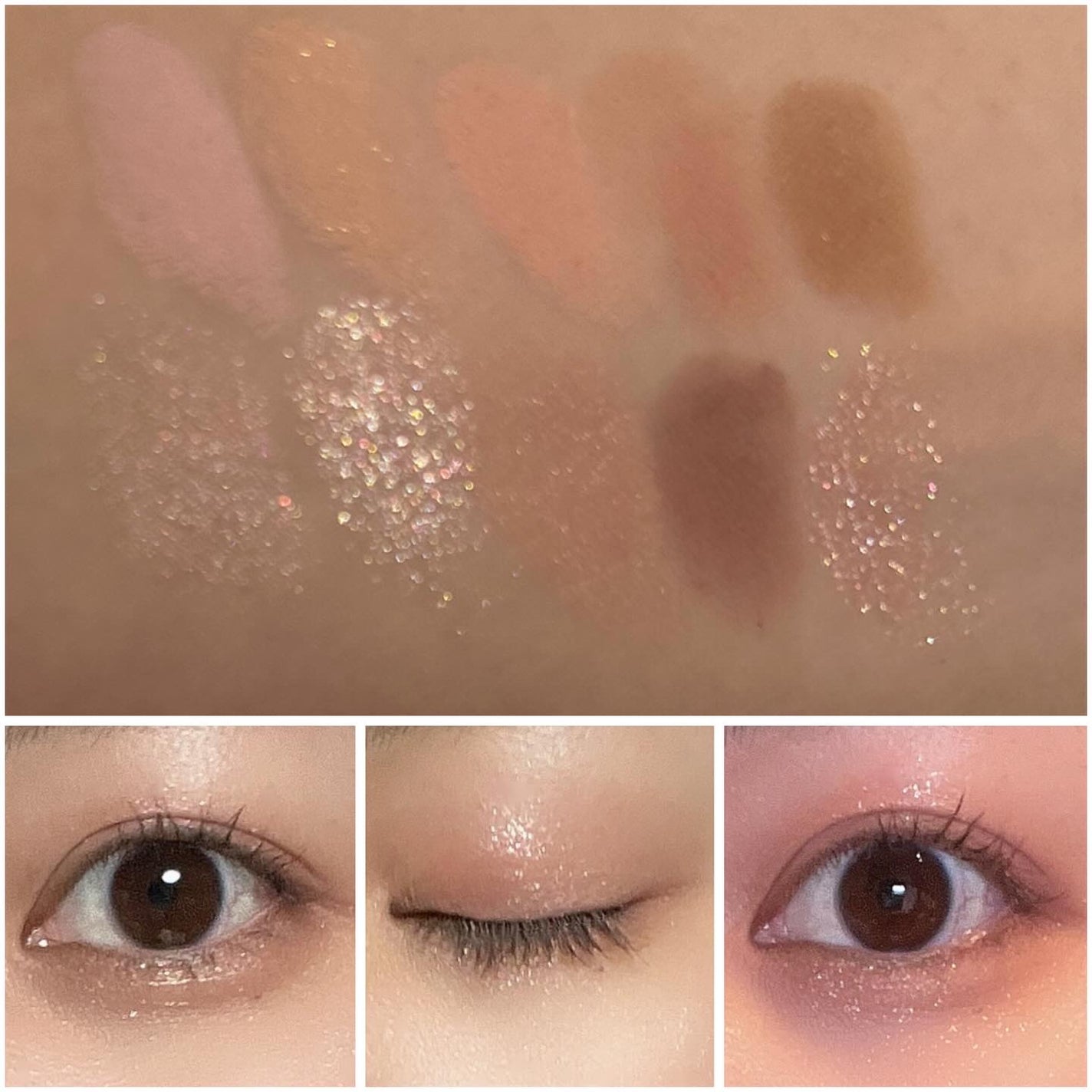 ライトオンアイズシャドウパレット/ルミル/アイシャドウパレットを使ったクチコミ(3枚目)