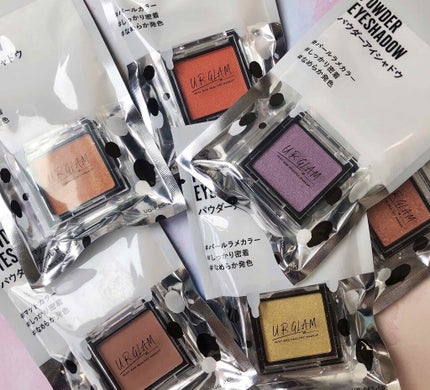 UR GLAM POWDER EYESHADOW/U R GLAM/単色アイシャドウを使ったクチコミ(4枚目)