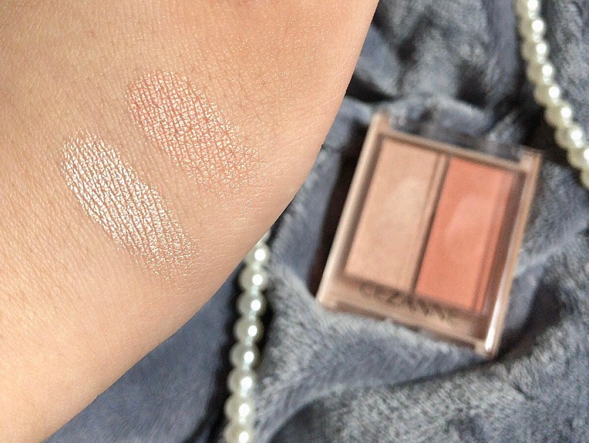 フェイスグロウカラー/CEZANNE/クリームハイライトを使ったクチコミ(2枚目)