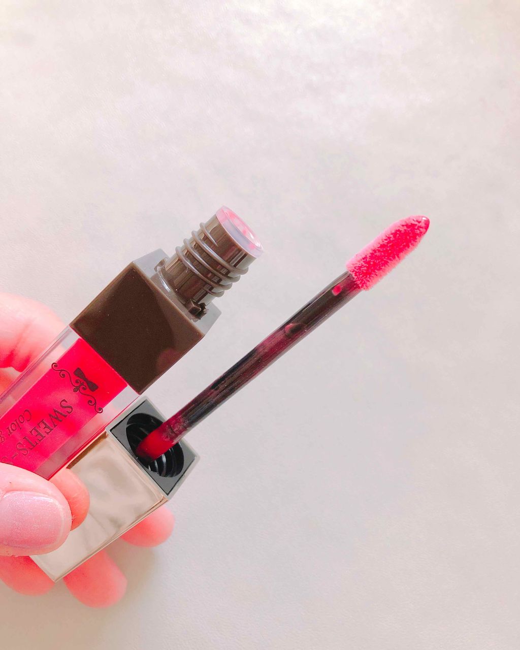 カラージュレリップ/スウィーツ スウィーツ/リップグロスを使ったクチコミ(2枚目)