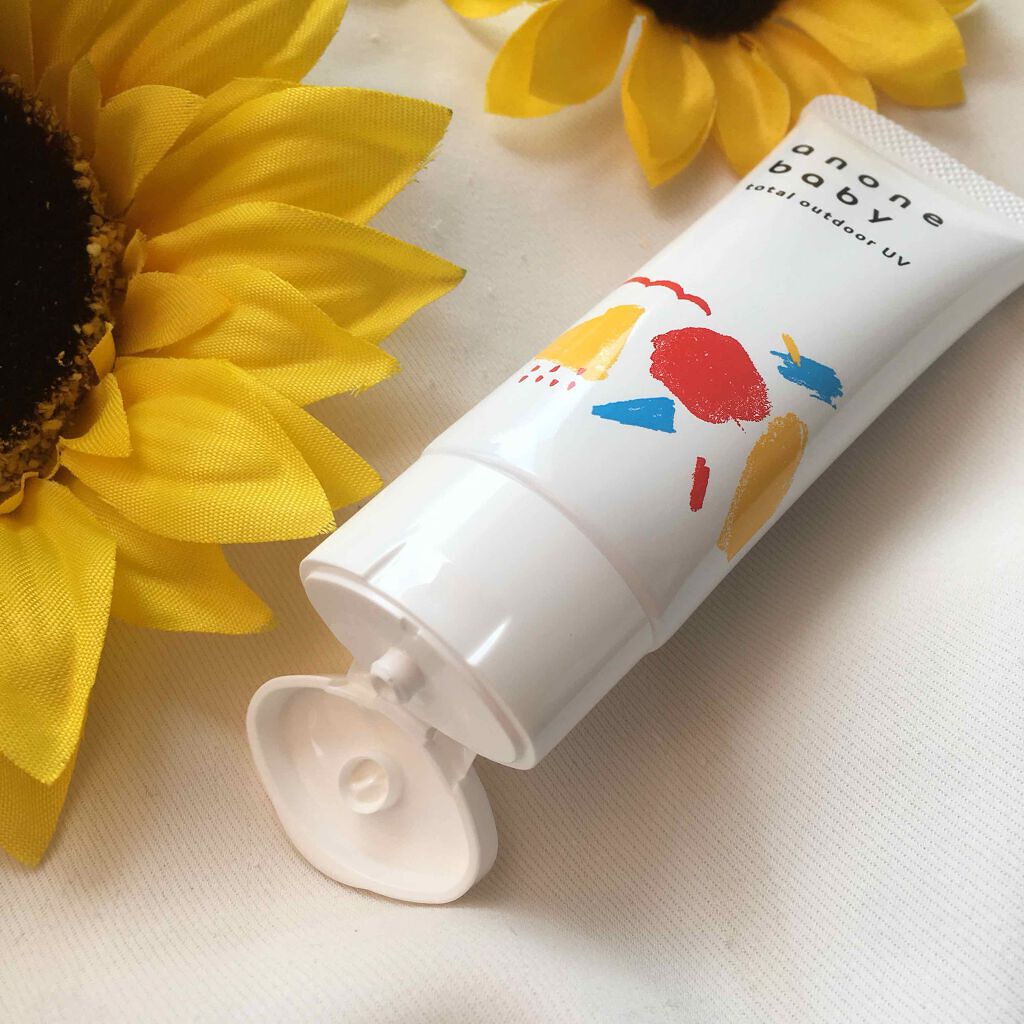 トータルアウトドアUV/anone baby/日焼け止めミルクを使ったクチコミ（2枚目）