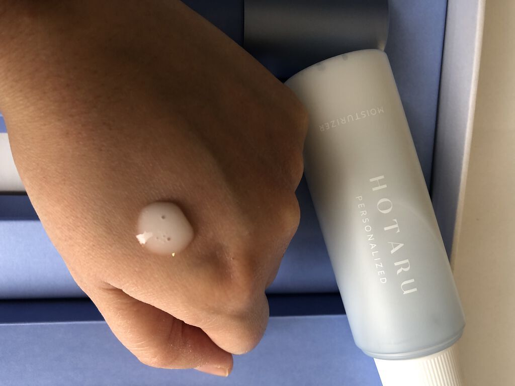  HOTARU PERSONALIZED LOTION／MOISTURIZER /HOTARU PERSONALIZED/スキンケアキットを使ったクチコミ（3枚目）