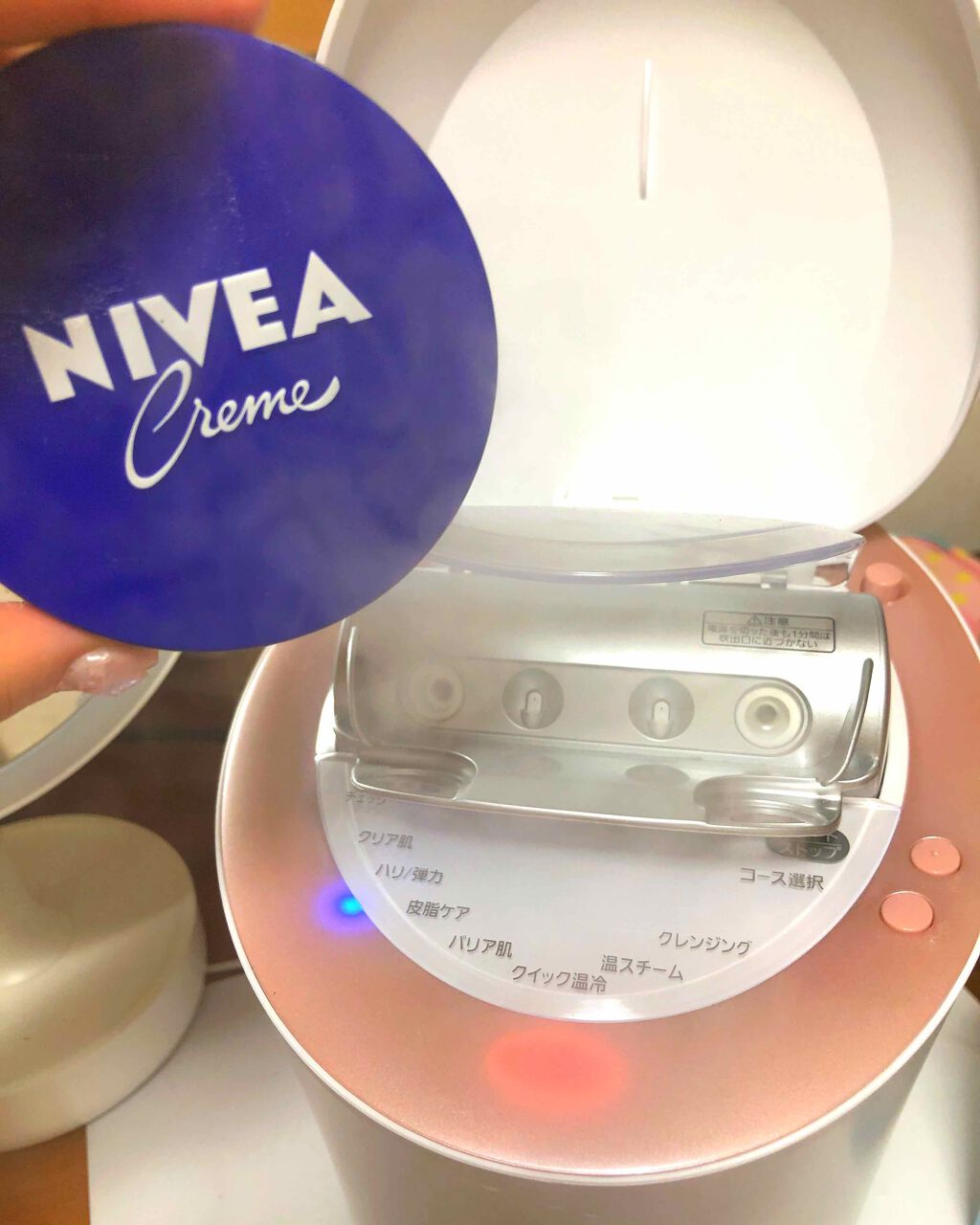 スチーマー ナノケア/Panasonic/美顔器・マッサージを使ったクチコミ（1枚目）