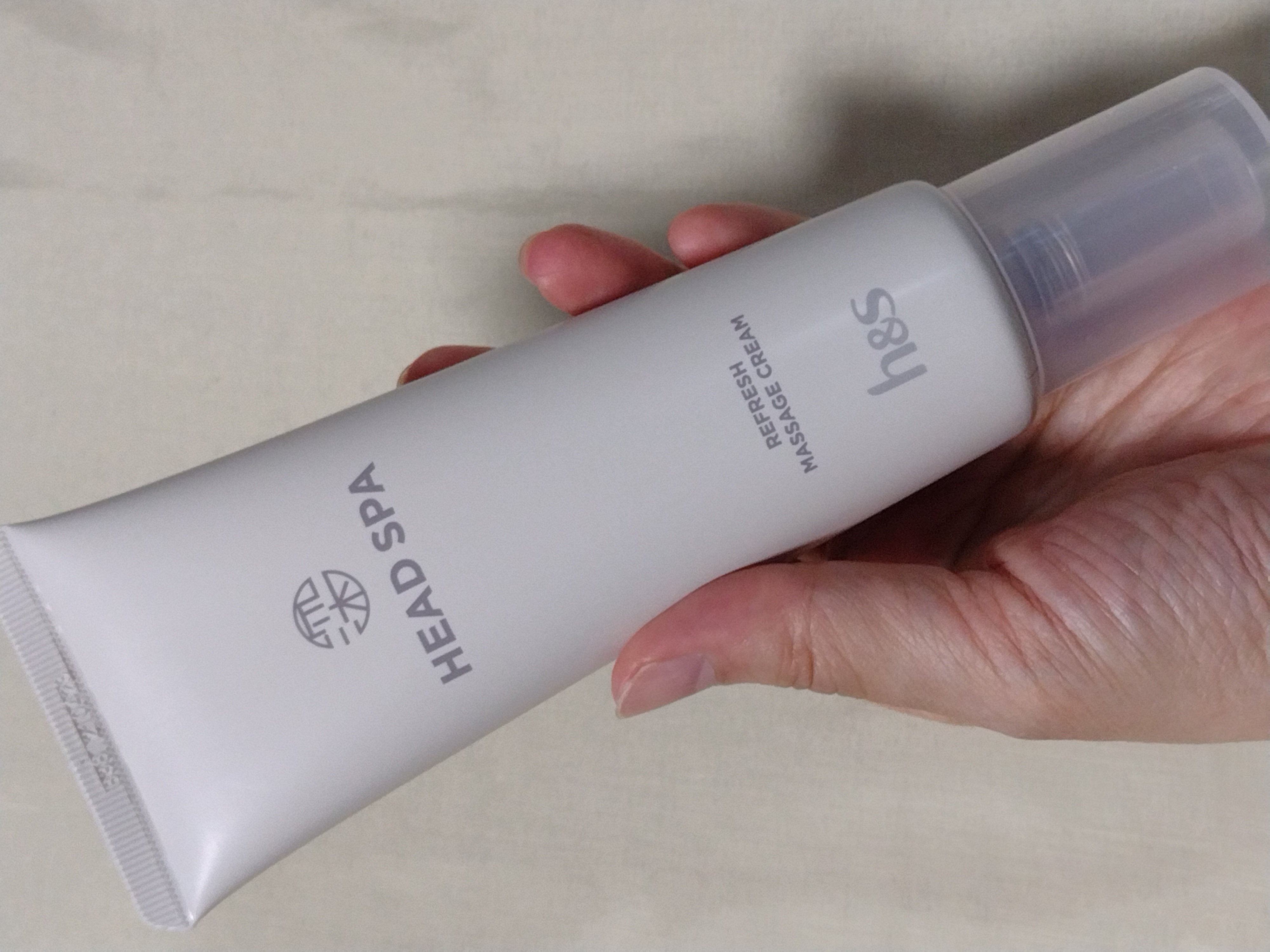 リフレッシュ マッサージクリーム/h&s/洗い流すヘアトリートメントを使ったクチコミ（2枚目）