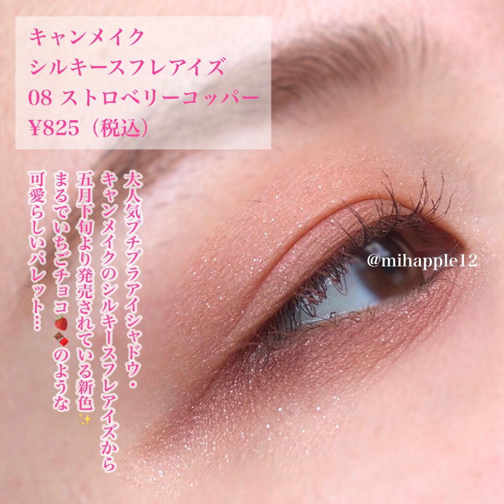 シルキースフレアイズ/キャンメイク/アイシャドウパレットを使ったクチコミ(2枚目)