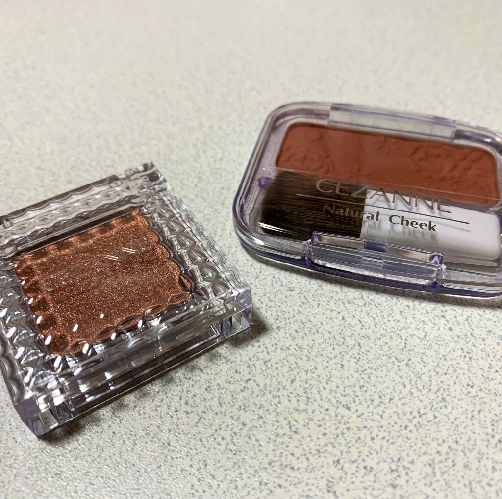 シングルカラーアイシャドウ/CEZANNE/単色アイシャドウを使ったクチコミ（1枚目）