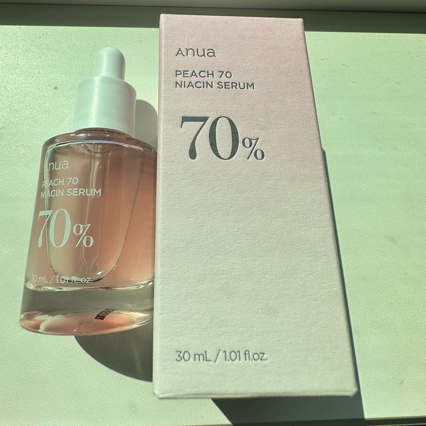 桃70%ナイアシンセラム/Anua/美容液を使ったクチコミ（2枚目）