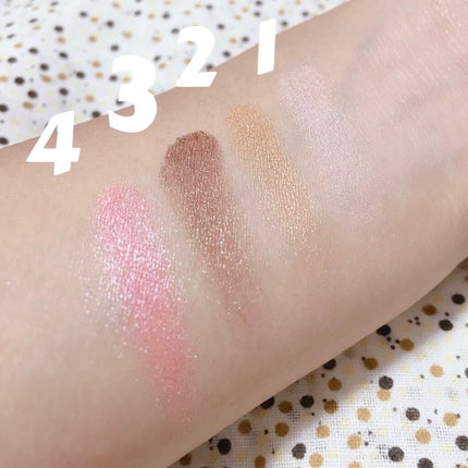 UR GLAM VELVET EYE COLOR PALETTE/U R GLAM/アイシャドウパレットを使ったクチコミ(3枚目)