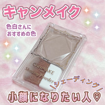 シェーディングパウダー/キャンメイク/シェーディングを使ったクチコミ(1枚目)