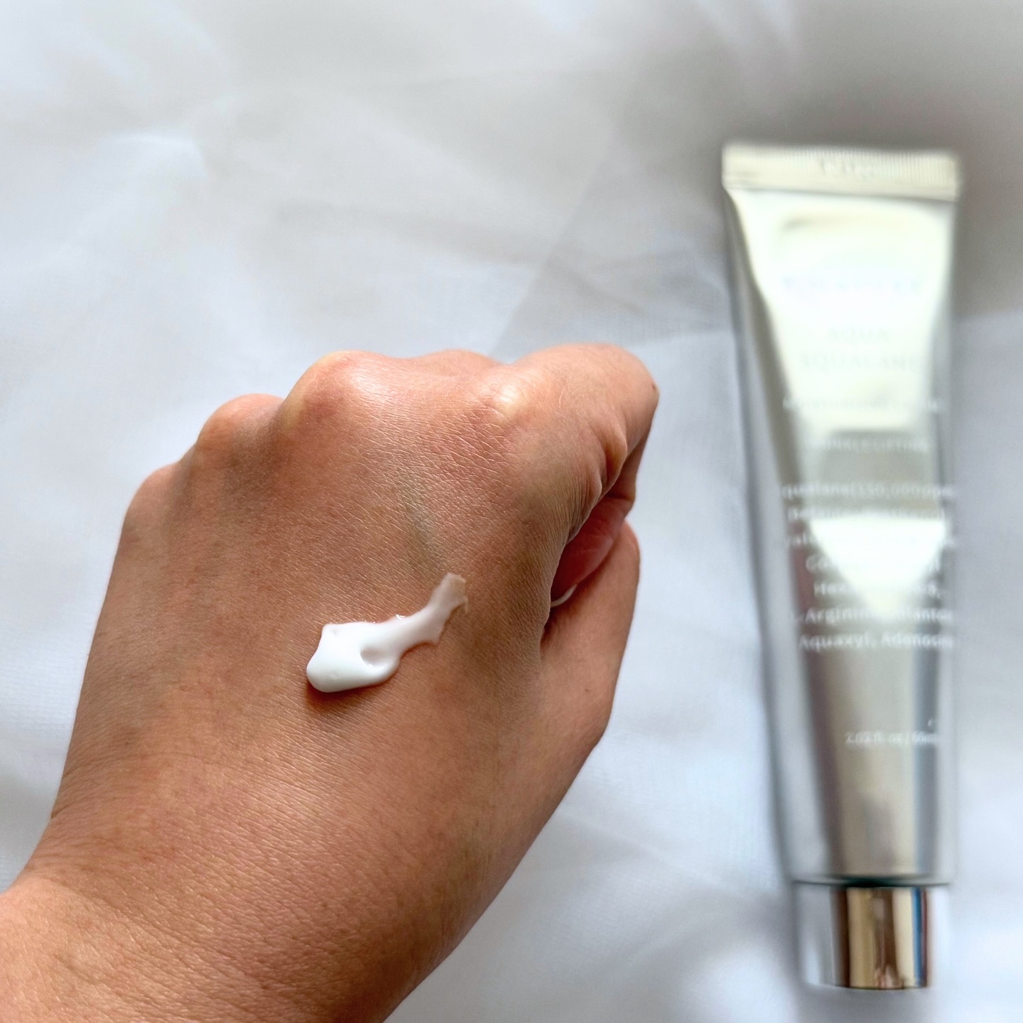 アクアスクワランモイスチャークリーム/S.NATURE/フェイスクリームを使ったクチコミ（2枚目）