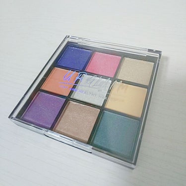 UR GLAM　BLOOMING EYE COLOR PALETTE/U R GLAM/パウダーアイシャドウを使ったクチコミ（1枚目）