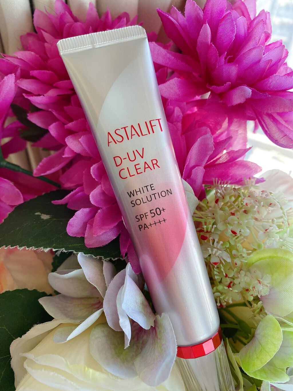 D-UVクリア ホワイトソリューション/アスタリフト/日焼け止めクリームを使ったクチコミ（1枚目）