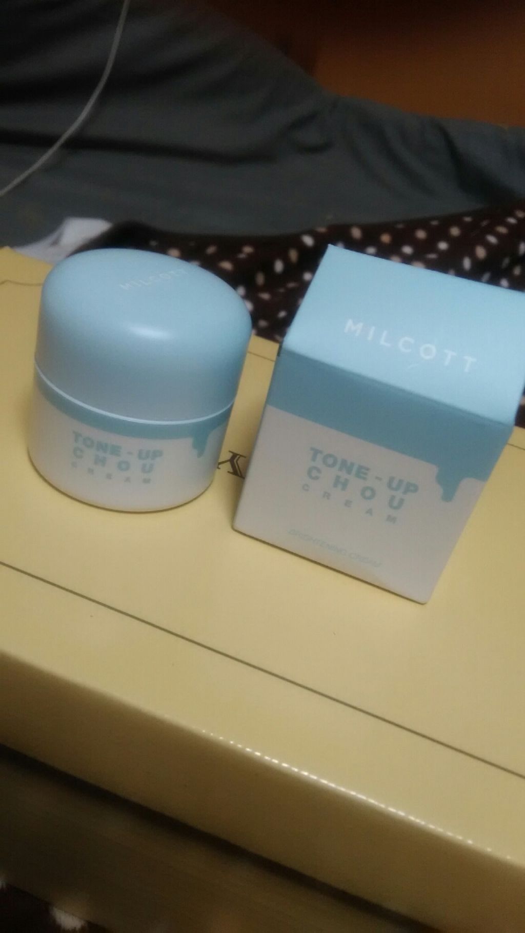 トーンアップシュークリーム/MILCOTT/化粧下地を使ったクチコミ(1枚目)