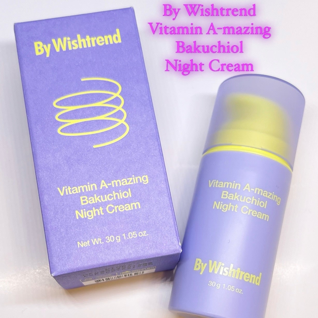 ビタミンA-mazingバクチオールナイトクリーム/By Wishtrend/フェイスクリームを使ったクチコミ(1枚目)