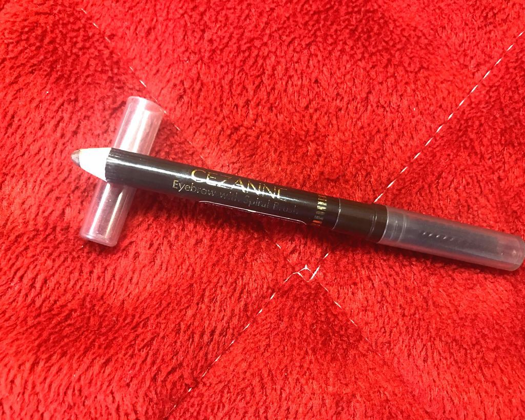 ブラシ付 アイブロウ/CEZANNE/アイブロウペンシルを使ったクチコミ（2枚目）