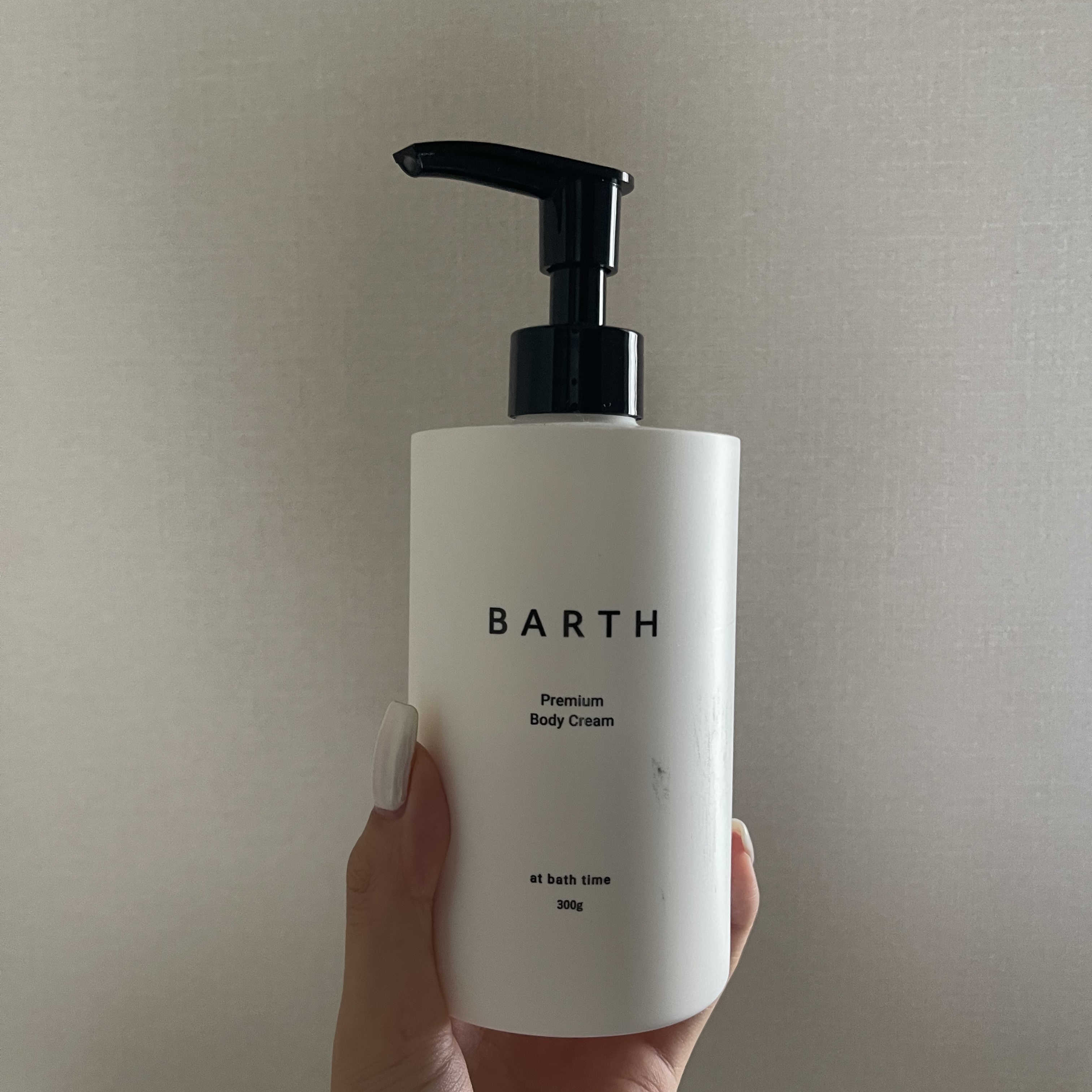 プレミアムボディクリーム at bath time/BARTH/ボディクリームを使ったクチコミ（1枚目）