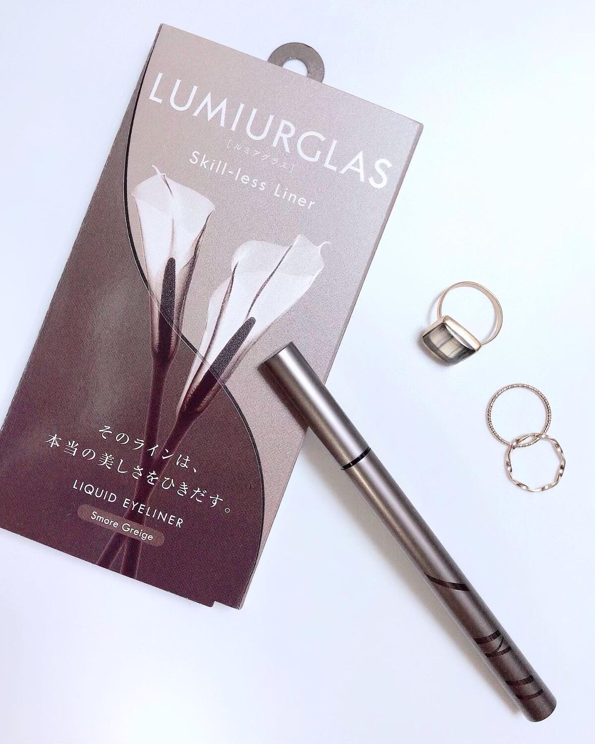 スキルレスライナー/LUMIURGLAS/リキッドアイライナーを使ったクチコミ(4枚目)