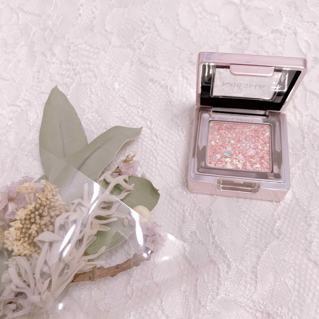 グリッタープリズム シャドウ/MISSHA/グリッターを使ったクチコミ（1枚目）